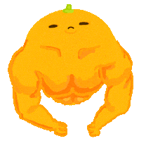 Orange Cutie Sticker