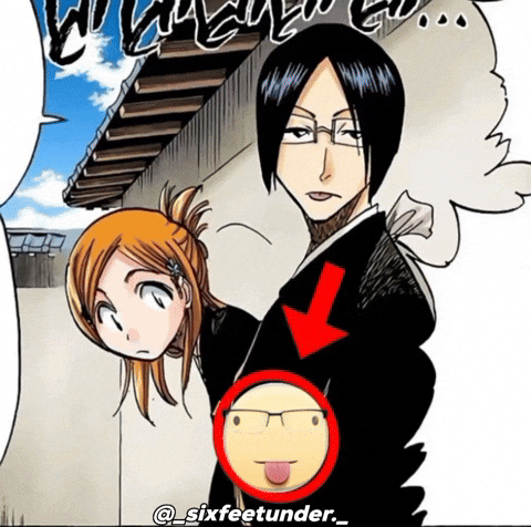 Uryu Ishida Manga GIF