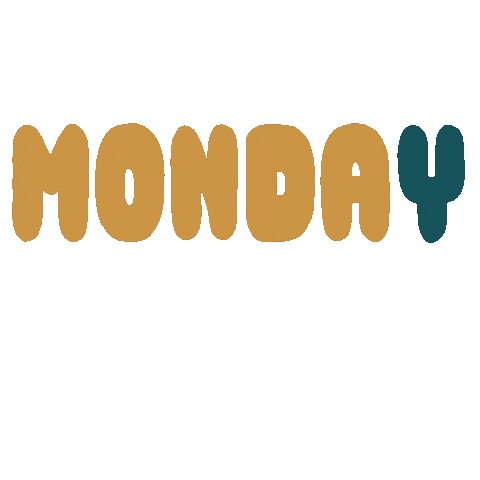Monday Sticker
