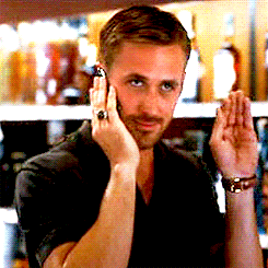 Ryan Gosling Ciao GIF