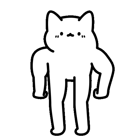 Funny Cat Sticker by Lord Tofu Animation