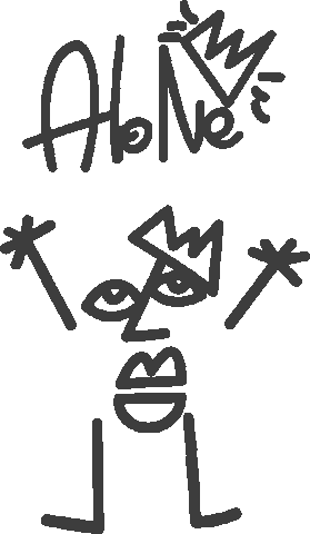 Alone Sticker by DAR BEAUTY