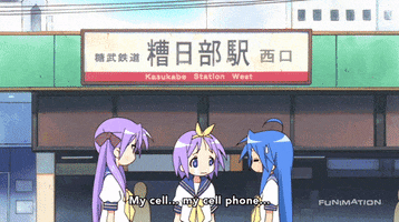 lucky star crying GIF by Funimation
