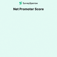 Customer Loyalty Promoters GIF by SurveySparrow