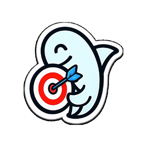 Humble Shark Sticker