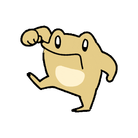 Punch Toad Sticker