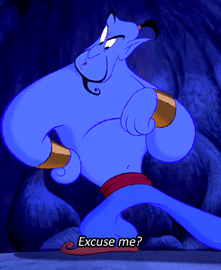 Excuse Me Genie GIF - Find & Share on GIPHY
