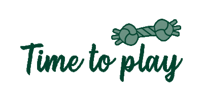 Dog Play Sticker by ROMNEYS