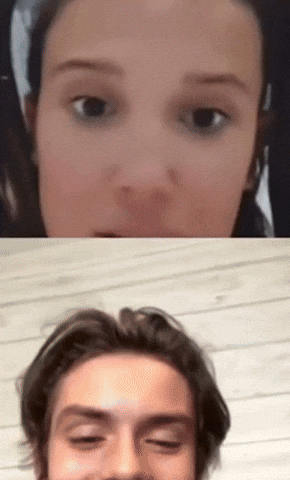 Millie Bobby Brown Livestream GIF