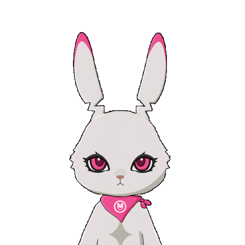 Hate You Middle Finger Sticker by Fluffey