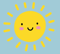 Sun Sunshine Sticker for iOS &amp; Android | GIPHY