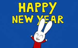 Celebrate Happy New Year GIF by Simon Super Rabbit