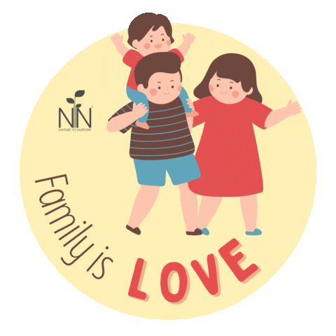 Family Love Sticker by Nature to Nurture
