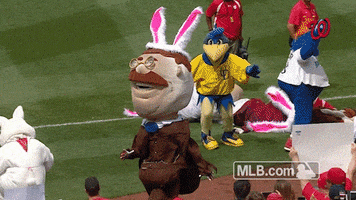 Washington Nationals Bunny GIF by MLB