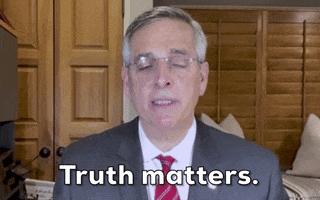 Truth Matters GIF by GIPHY News