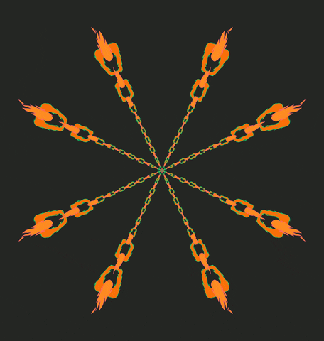Flames Chains GIF
