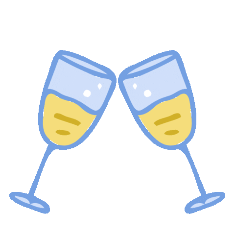 Happy New Year Party Sticker