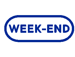 Week End Sticker by Reeasy