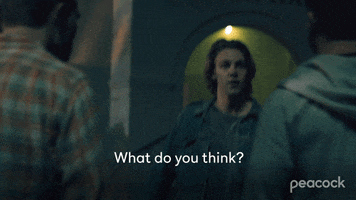 Drama What Do You Think GIF by PeacockTV