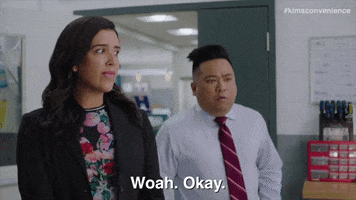 Shocked Andrew Phung GIF by Kim's Convenience