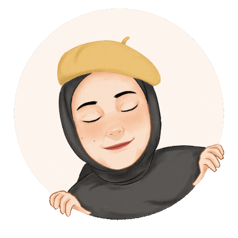 Happy Illustration Sticker