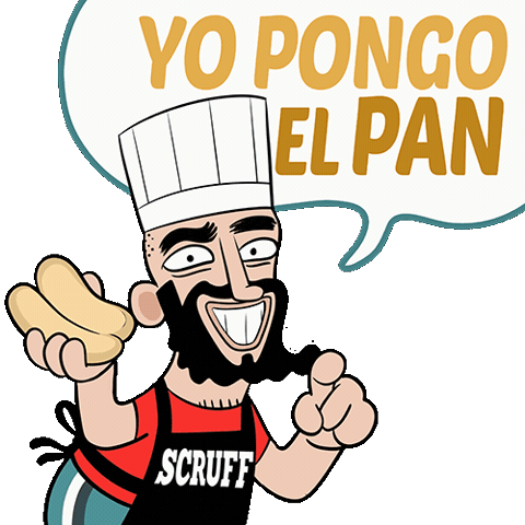 Hot Dog Caliente Sticker by SCRUFF