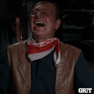 John Wayne Reaction GIF by GritTV