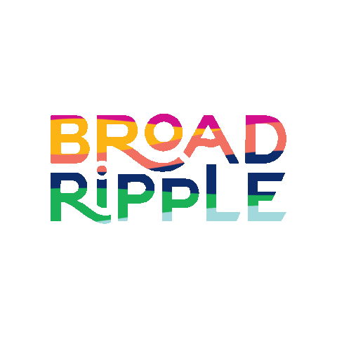 broadrippleindy Sticker