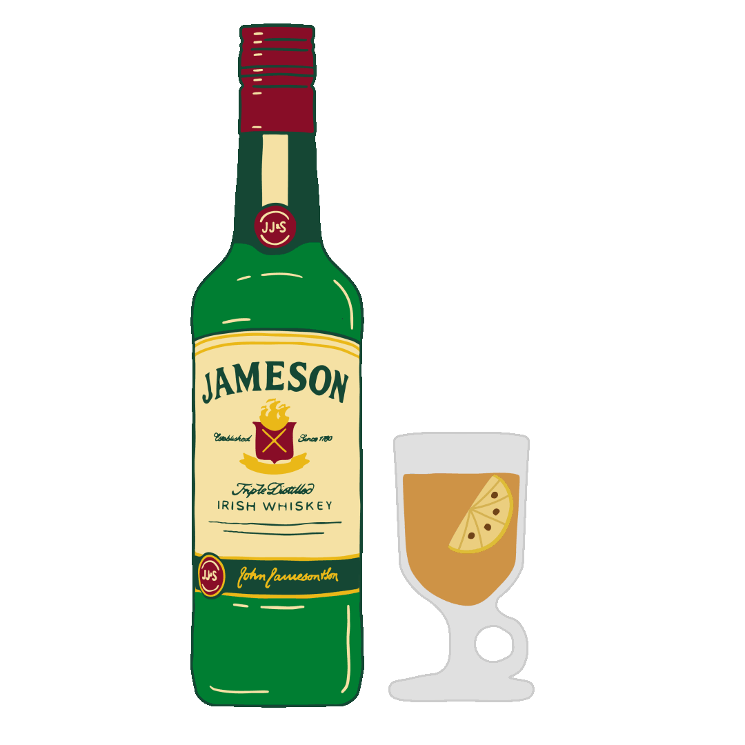 Hot Toddy Cocktail Sticker by Jameson Irish Whiskey for iOS & Android