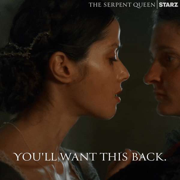 Give Back Break Up GIF by The Serpent Queen