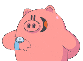 Time Pig Sticker by You Need a Budget (YNAB)