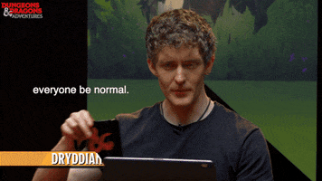Be Normal Dungeons And Dragons GIF by Encounter Party