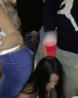 twerk partying hard GIF