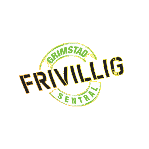 Grimstad Frivilligsentralen Sticker