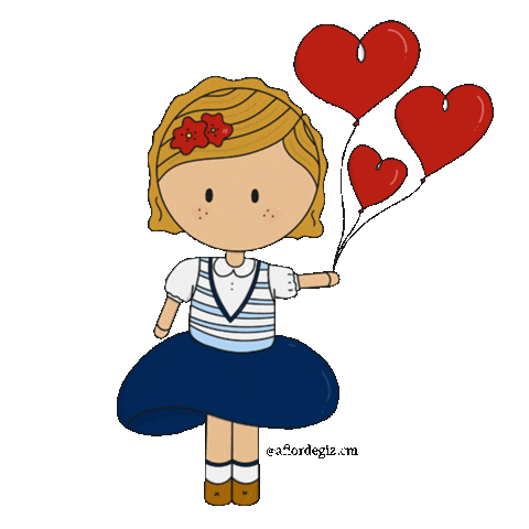 In Love Corazon Sticker