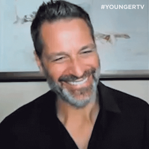 Happy Peter Hermann GIF by YoungerTV