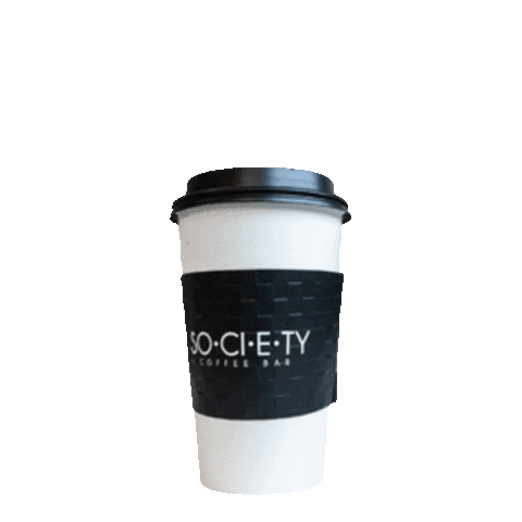 Society Coffee Bar Sticker