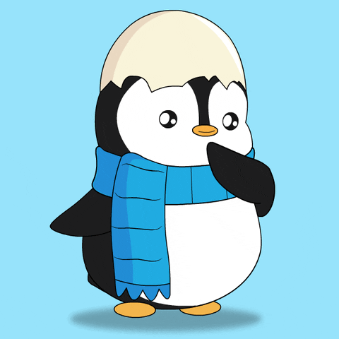 Penguin Smile GIF by Pudgy Penguins