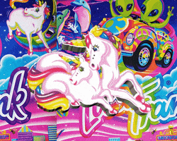 Animatedtext Lisa Frank animated GIF