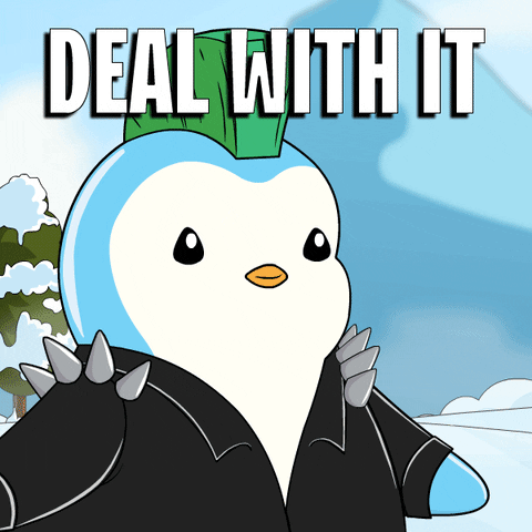 So What Deal With It GIF by Pudgy Penguins