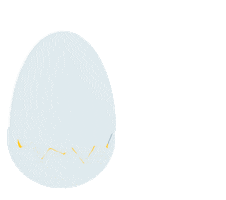 Easter Chick Sticker by bella bliss clothing