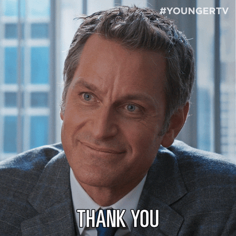 Peter Hermann Thank You GIF by YoungerTV