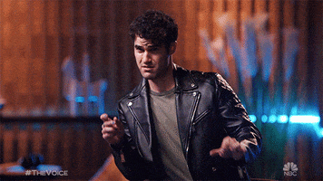 Darren Criss Wow GIF by The Voice