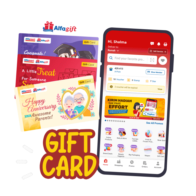 Gift Giftcard Sticker By Alfagif