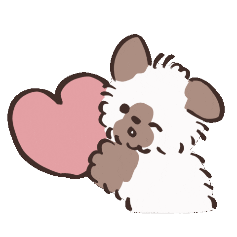 Heart Love Sticker by koimoffee