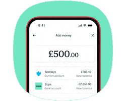 Money Sticker by Zopa