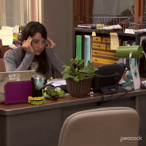 Stressed Season 3 GIF by Parks and Recreation - Find & Share on GIPHY