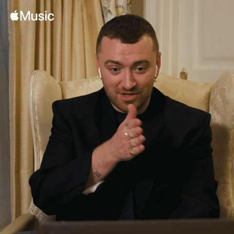 Bouncing Sam Smith GIF by Apple Music