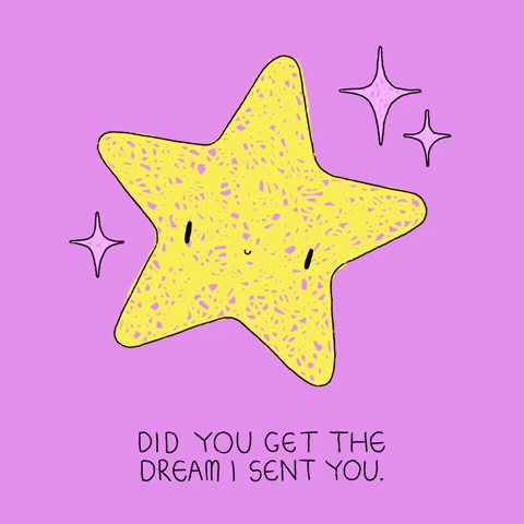 Gold Star Space GIF