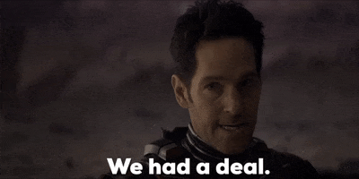 Paul Rudd Deal GIF by Leroy Patterson